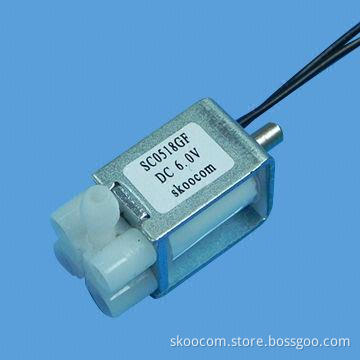 Air Solenoid Valve for Eye Massager, DC 4.5V/6.0V